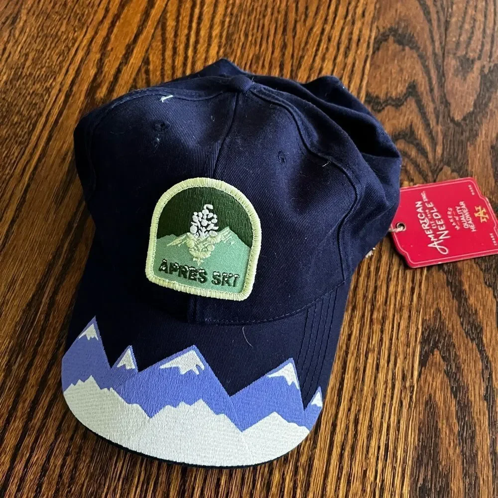 AMERICAN NEEDLE  Apres Ski Baseball Cap - Navy from Free People Movement